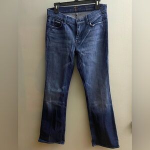 7 For All Mankind High Waist Bootcut Jean Size 29